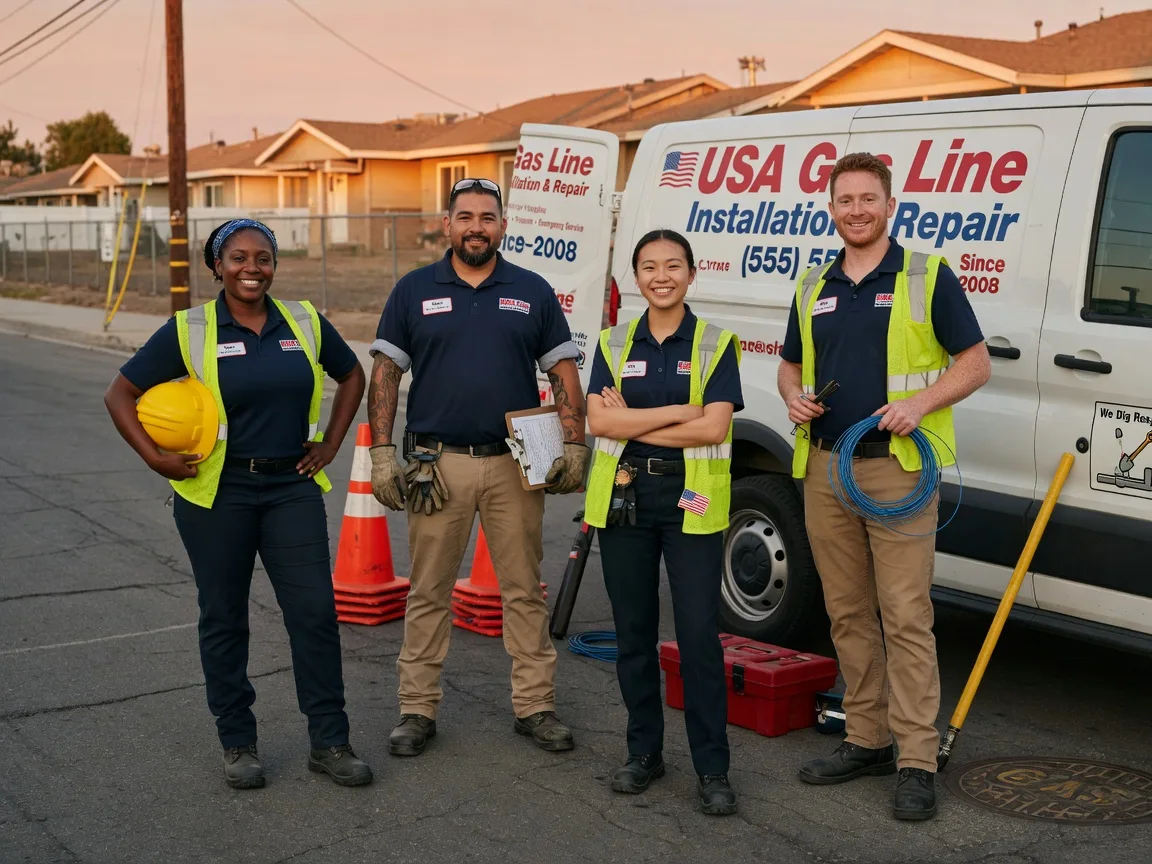 Gas Line Installation company in Santa Fe, MO